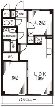 鴨志田第一ビルの間取り画像