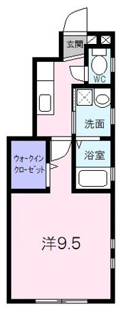 ボワリジエールCDの間取り画像