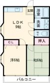 グリーンハイツ南田園の間取り画像