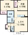 アインスベルグの間取り画像