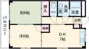 中山ハイツの間取り画像