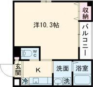 スリークォーターハウス女池の間取り画像