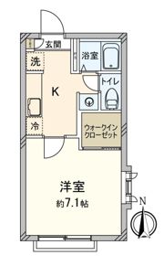 けやきコートの間取り画像