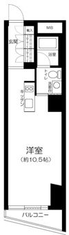 セルフィスタ渋谷の間取り画像