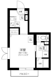 メゾン・ド・ソレイユ千住北の間取り画像