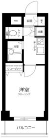 アヴィニティー東中野の間取り画像