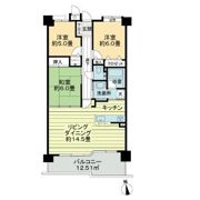 ライオンズマンション三好ヶ丘の間取り画像