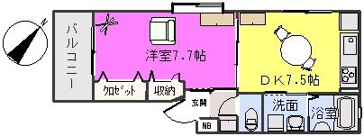 セントヴィラージュの間取り画像