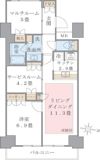 Brillia ist 東雲キャナルコートの間取り画像