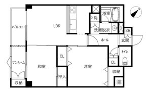 サンミシェルの間取り画像