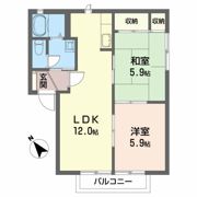 メゾングレンツェBの間取り画像