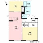 パットターンヒルズII A棟の間取り画像