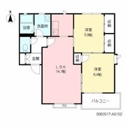 グリーンパーク’96 A棟の間取り画像
