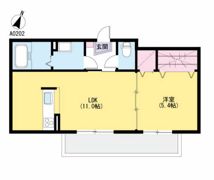 フォレストパーク A棟の間取り画像