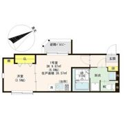 ハーモニーテラス市場木町Ⅲ(市場木町④Aコーポ)の間取り画像