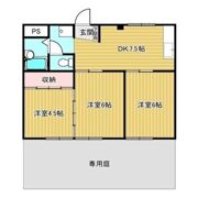 ハイツコイケの間取り画像
