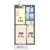 エンジェルBの間取り画像