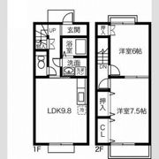 プラッサムコートTI A棟の間取り画像