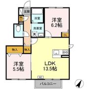 アービレ狐洞の間取り画像