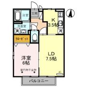 クレイン A/B/Cの間取り画像
