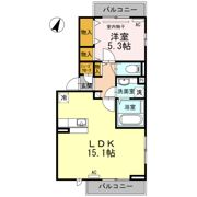 ハイムにしきのⅡの間取り画像