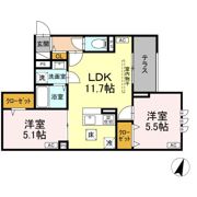 セレスティア鷺宮Ⅱの間取り画像