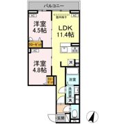 セレスティア鷺宮Ⅱの間取り画像