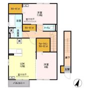 セイチ上近江 Eの間取り画像