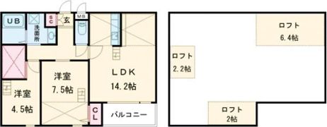 アルテマイスターグエルの間取り画像