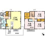 セジュールアルファⅡ B棟の間取り画像