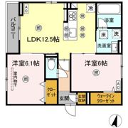 シャルレーヌの間取り画像