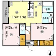 シャルレーヌの間取り画像