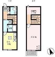 リースランドSHIN C棟の間取り画像