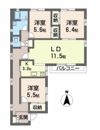 クワトロ90の間取り画像