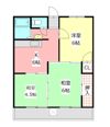 ニューハイツの間取り画像