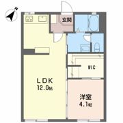 ドミール南陽 Bの間取り画像