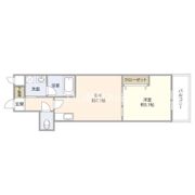 レスコ中島参番館WESTの間取り画像