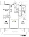 プレシス本厚木エクシアの間取り画像