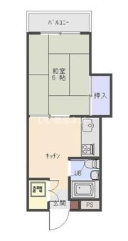 ビバライフ船場の間取り画像