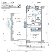 ARCOBALENO KAMEIDOⅡ（アルコバレーノ亀戸Ⅱ）の間取り画像