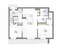 プレミアス赤坂けやき通りの間取り画像