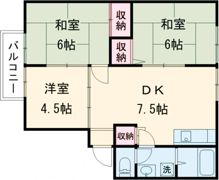 コートシャンベルタンの間取り画像