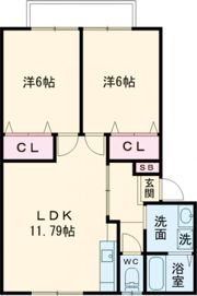 ラ・メゾン桑木場の間取り画像