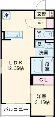 仮）BRAVEBASE宿町の間取り画像