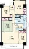 パストラルハイム豊橋壱番館の間取り画像