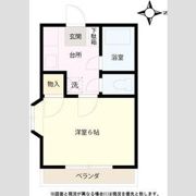 メゾンフジⅡの間取り画像