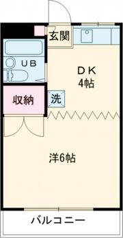 バビテーション石川の間取り画像