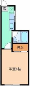 アベニールあざみの間取り画像