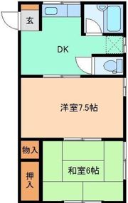 アベニールあざみの間取り画像