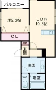 リーブス大橋の間取り画像